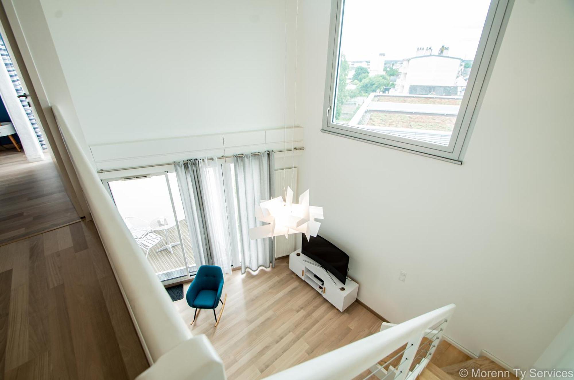 Triplex Terrasse Proche Metro - Ty Ar Mabilay Appartement Rennes Buitenkant foto