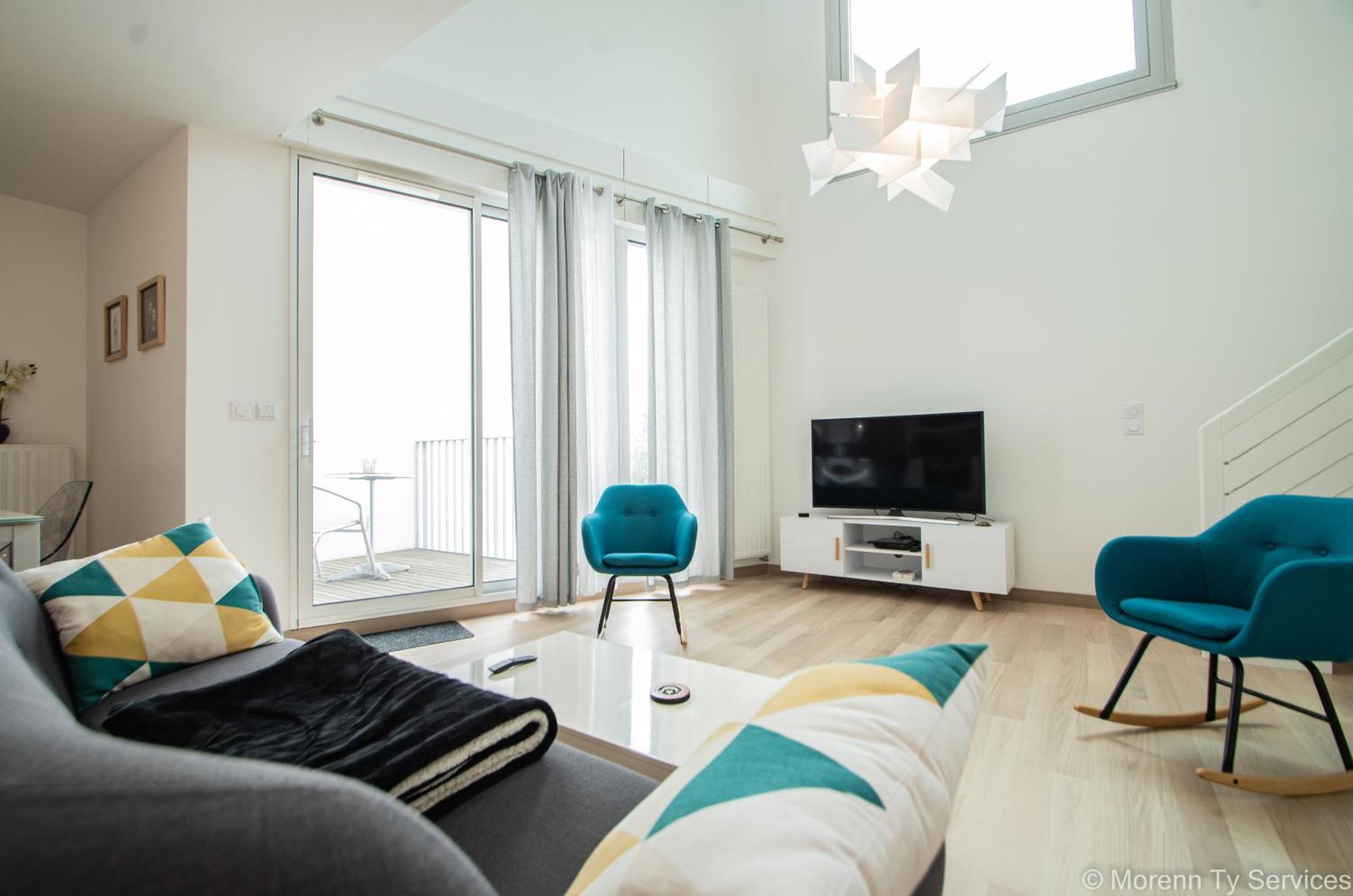 Triplex Terrasse Proche Metro - Ty Ar Mabilay Appartement Rennes Buitenkant foto