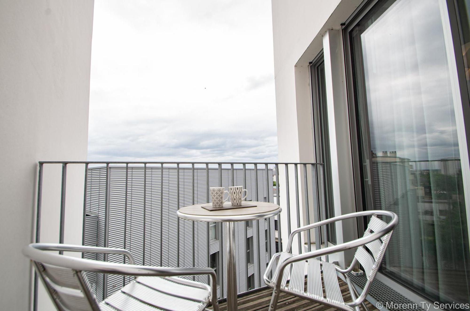 Triplex Terrasse Proche Metro - Ty Ar Mabilay Appartement Rennes Buitenkant foto